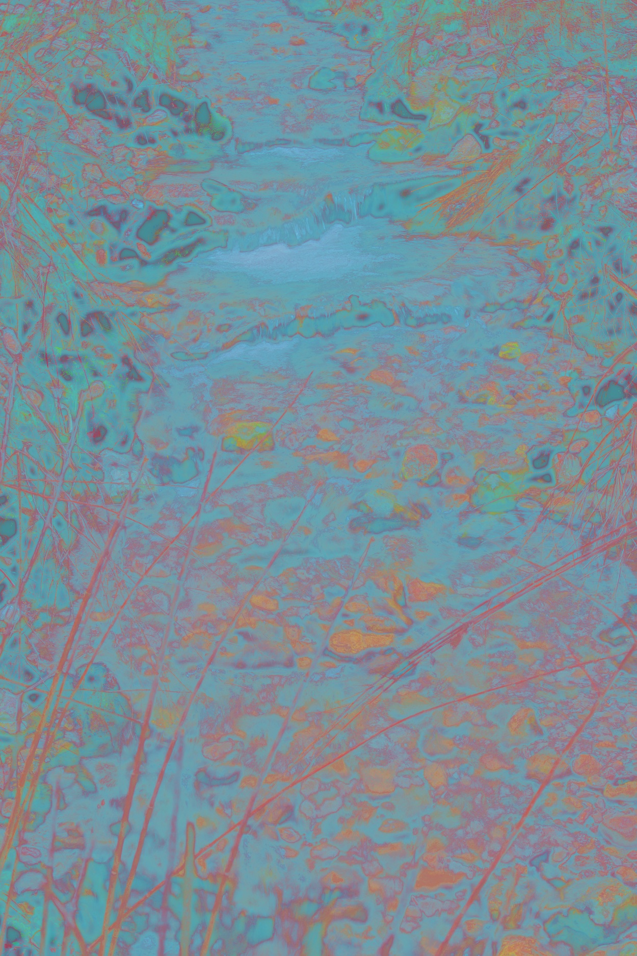 rivière bleue